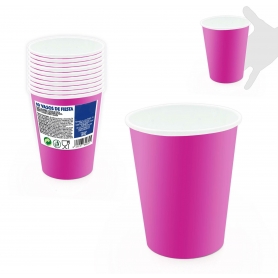 Pack de vasos desechables para fiestas