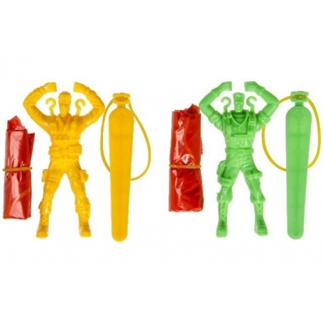 Paracaidista de juguete