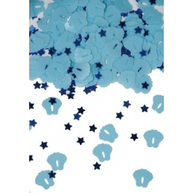 Confeti pies de bebés
