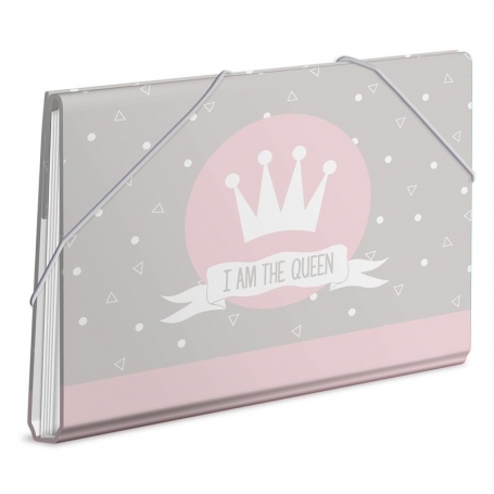 Carpeta colores pastel con frases