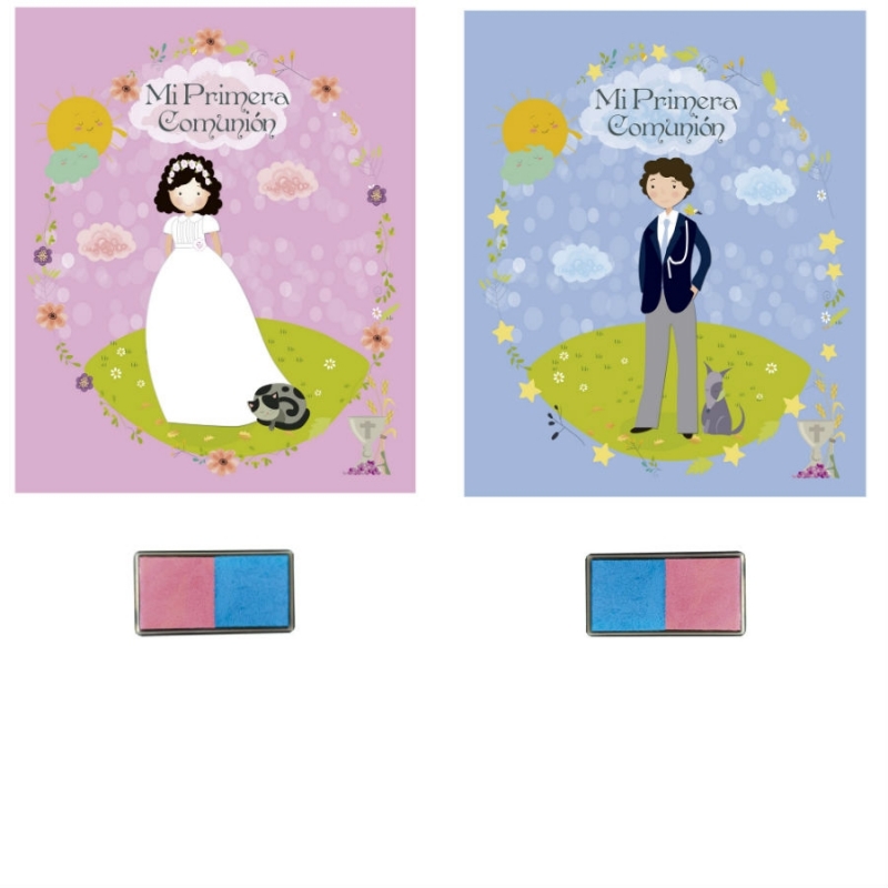 Libro huellas comunión