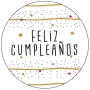 Etiqueta de cumpleaños tamaño mini