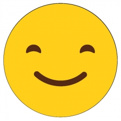 Pegatina emoticono tamaño mini