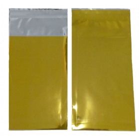 Bolsa metalizada oro