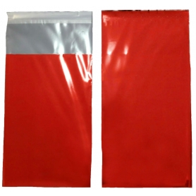 Bolsa metalizada roja