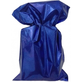 Bolsa metalizada azul