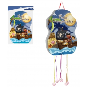 Piñata cumpleaños pirata