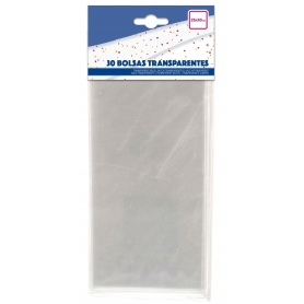 Pack bolsas transparentes