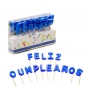 Pack velas feliz cumpleaños