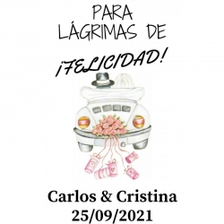 Sobre lágrimas de felicidad