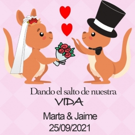Golosinas para bodas detalles personalizados