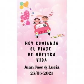Libreta de boda detalles personalizados