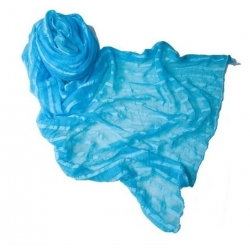 Pashmina azul turquesa