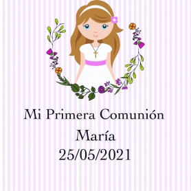 Chuchería para comunión detalles personalizados