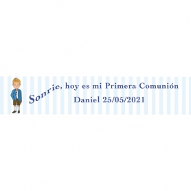 Set hombre comunión detalles personalizados