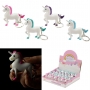Llavero de unicornio con led