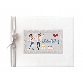 Libro de firmas boda gay