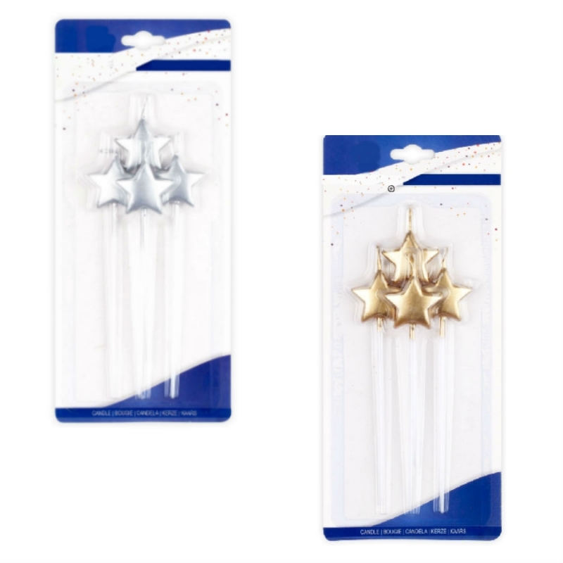 Pack velas estrellas