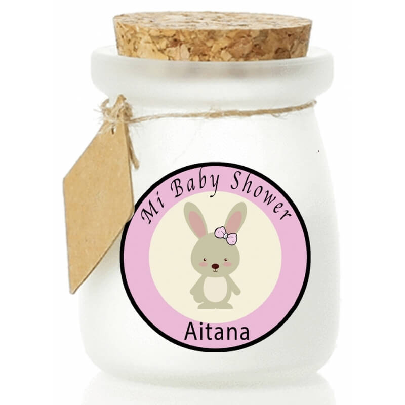 Velas para baby shower detalles personalizados