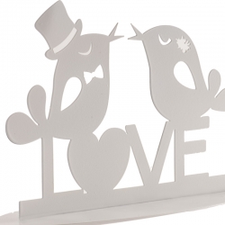 Topper para tartas de boda barata