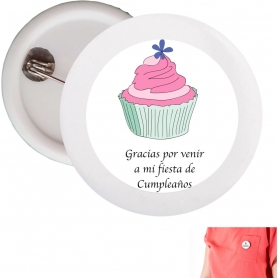 Chapas blancas para personalizar