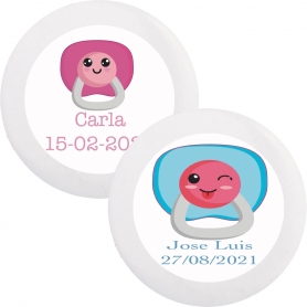 Chapas blancas para personalizar