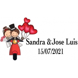 Sacacorchos detalles personalizados boda