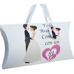 Cajita para detalle boda