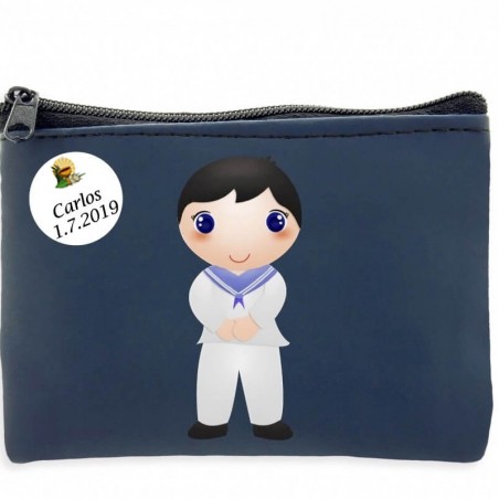 Monederos comunión detalles personalizados