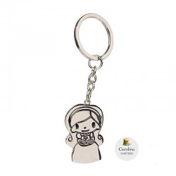 Llavero de comunión para niña detalles personalizados