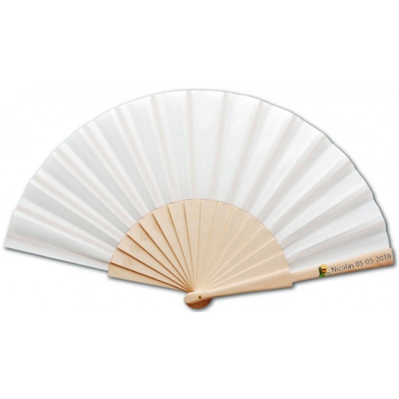 Abanico personalizado para comunión