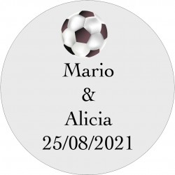 Adhesivos para futboleros tamaño mini
