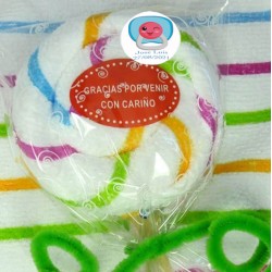 Toallas para recuerdos bautizo detalles personalizados