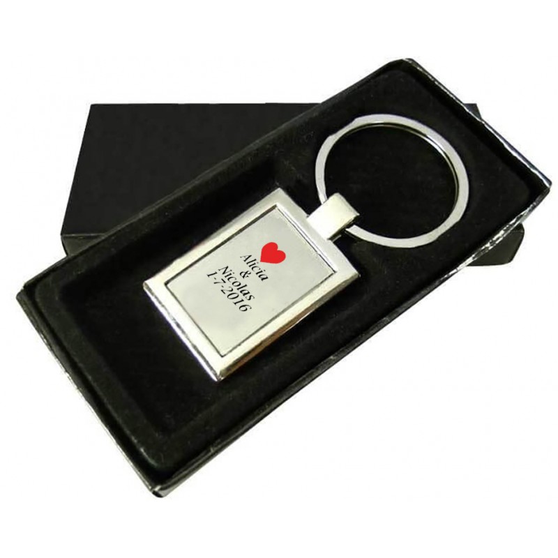 Llaveros personalizados baratos boda