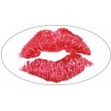 Pegatina beso