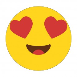 Pegatina emoji tamaño mini