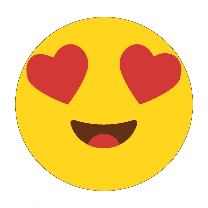 Pegatina emoji tamaño mini