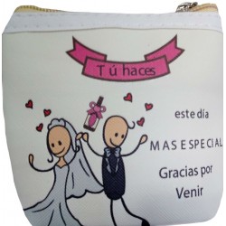 Monedero detalle boda