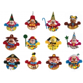 Cubrepasteles muñecos