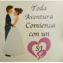 Adhesivos de boda