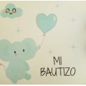 Adhesivo decorativo bautizo