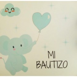Adhesivo decorativo bautizo