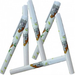 Bolso con bolígrafo y set de manicura