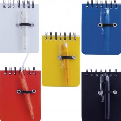 Libreta con bolígrafo