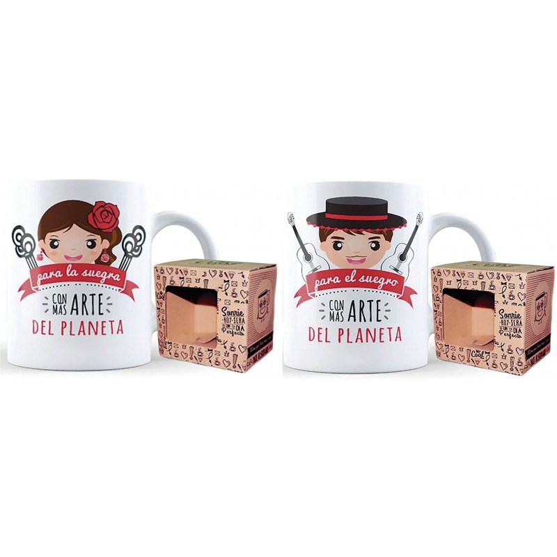 Taza original suegros