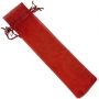 Bolsa de organza para abanicos granate