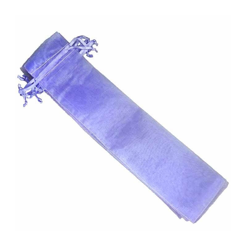 Bolsa de organza para abanicos lila claro