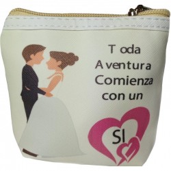 Espejo con monedero y bolsa