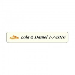 Espejo con cepillo y caja detalles personalizados boda