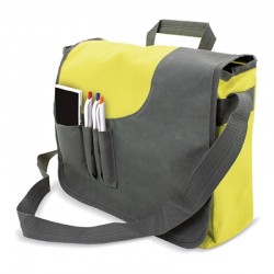 Maletín con bolsa y adhesivo